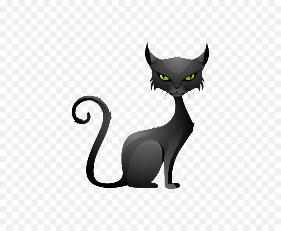 Gato Negro，Gatito PNG