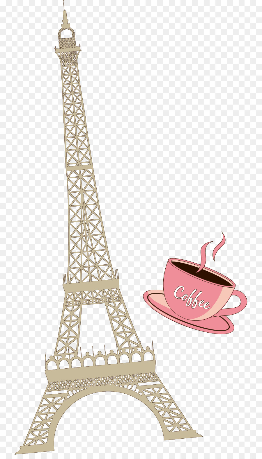 Torre Eiffel，Café PNG