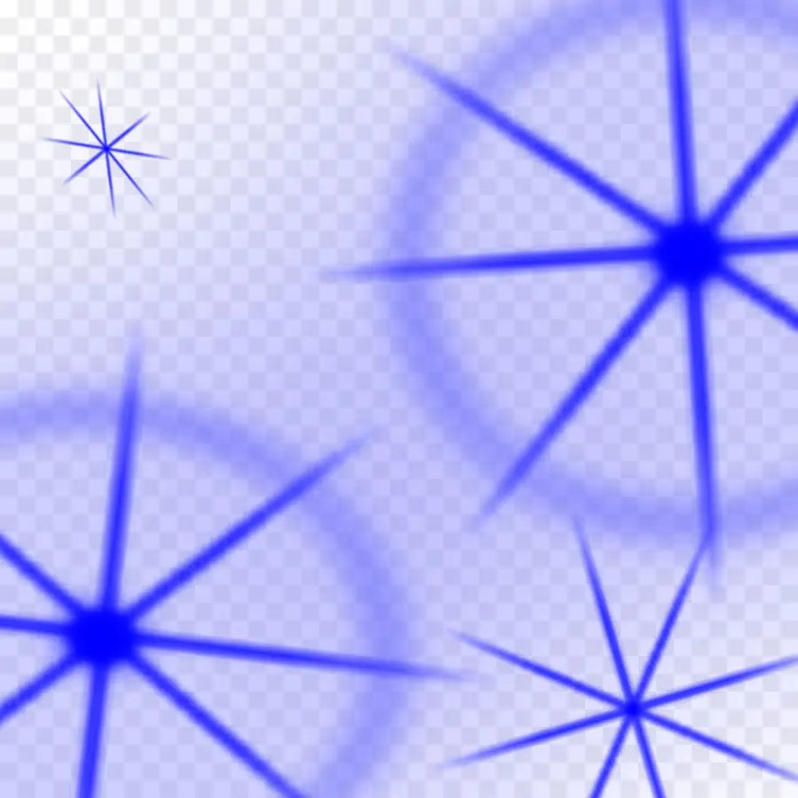 Estrellas Azules，Brillo PNG