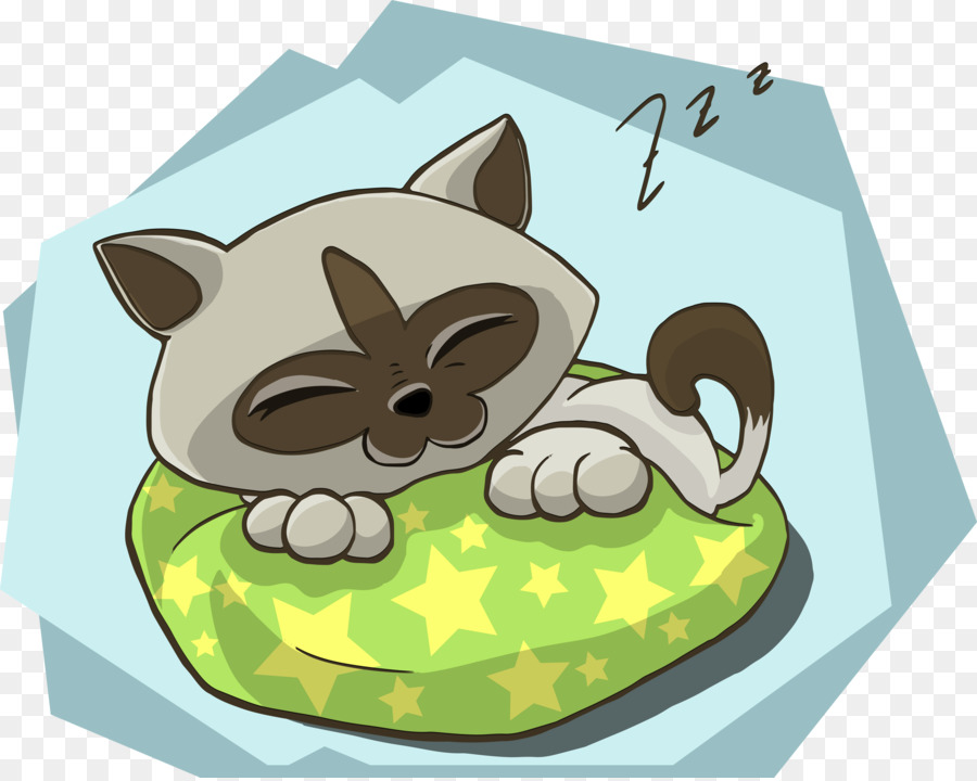 Gato Durmiendo，Almohada PNG