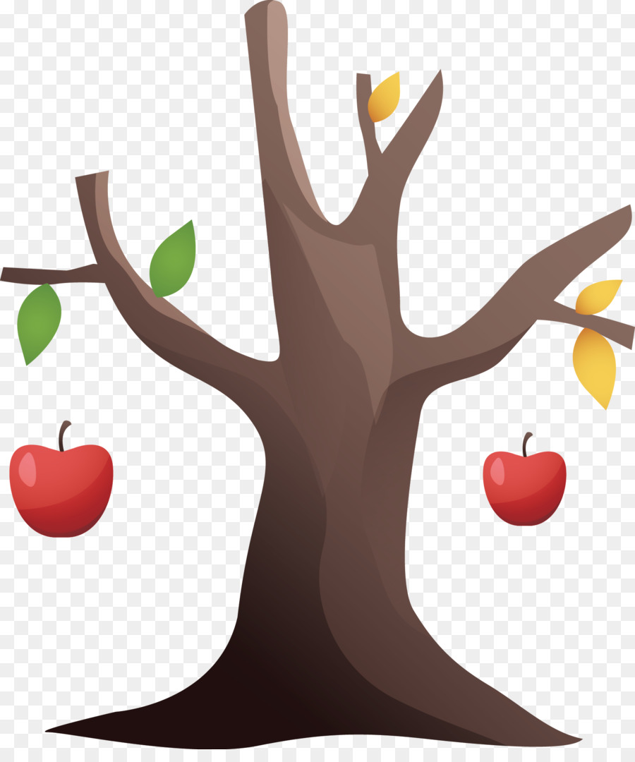 árbol Con Manzanas，Fruta PNG