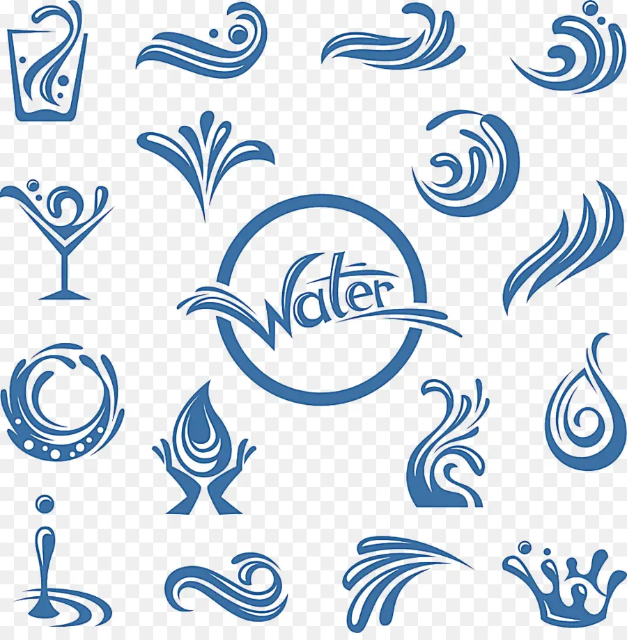 Iconos De Agua，Símbolos PNG