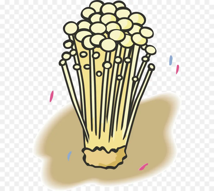 Enokitake，De Dibujos Animados PNG