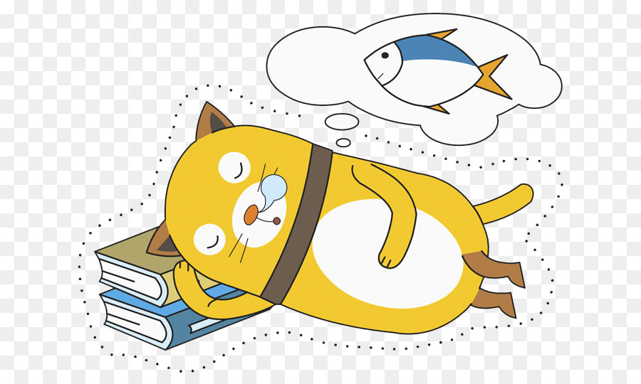 Gato Durmiendo，Soñando PNG