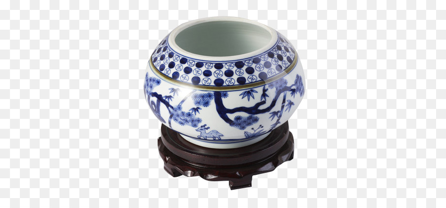 Azul Y Blanco De Cerámica，Porcelana PNG