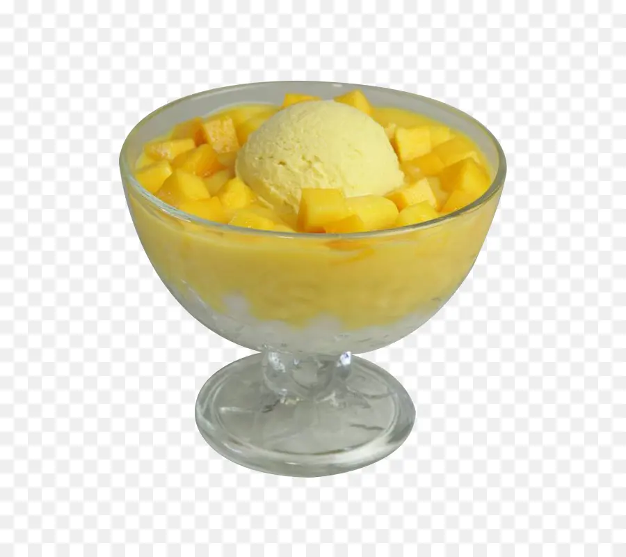 Helado，Pudín De Mango PNG