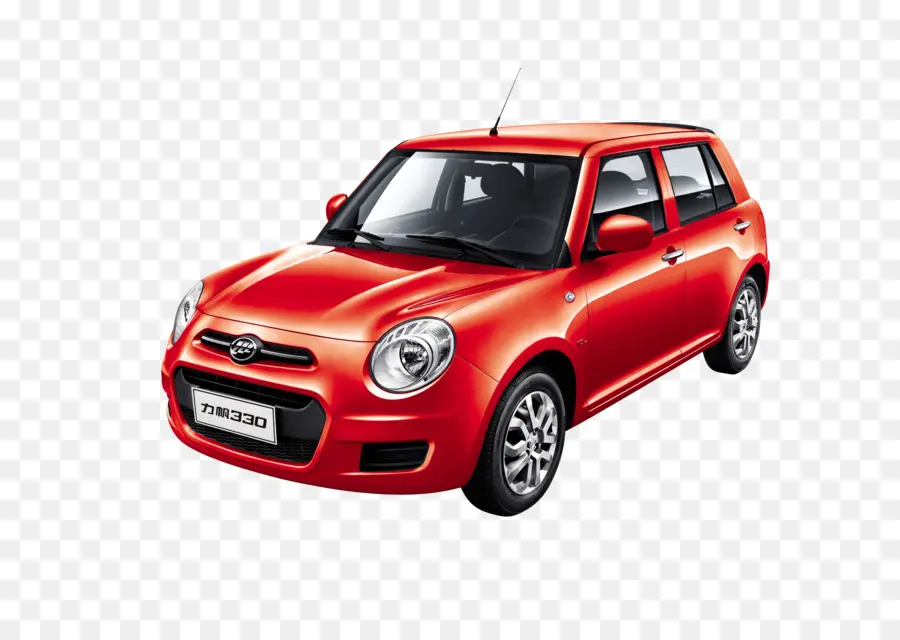 Coche Compacto Rojo，Pequeño PNG