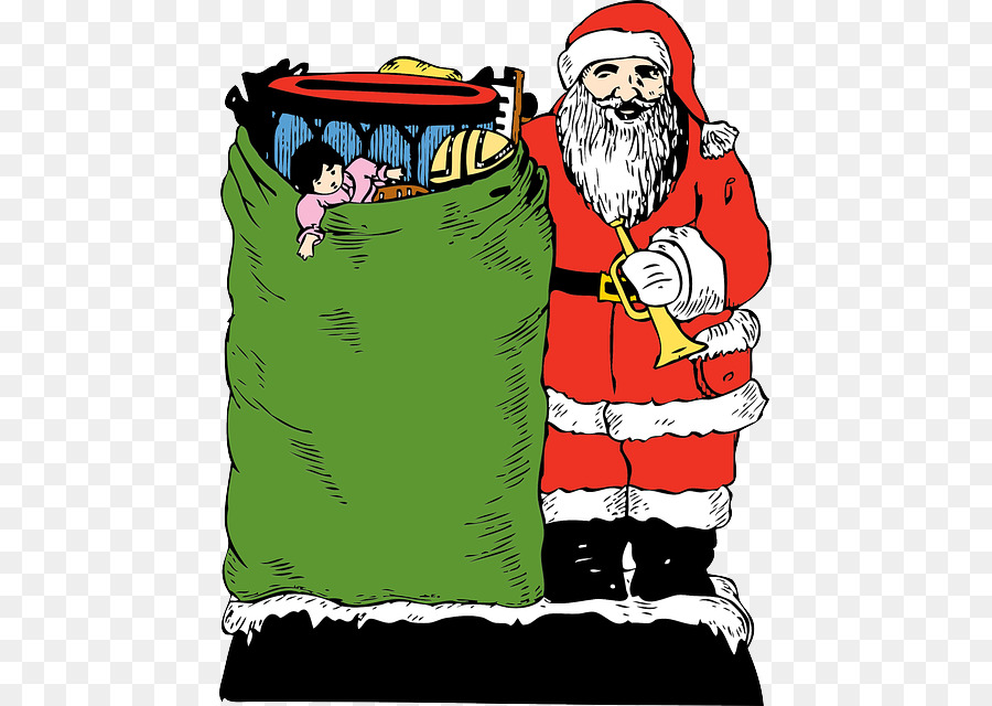 Santa Claus，Animación PNG