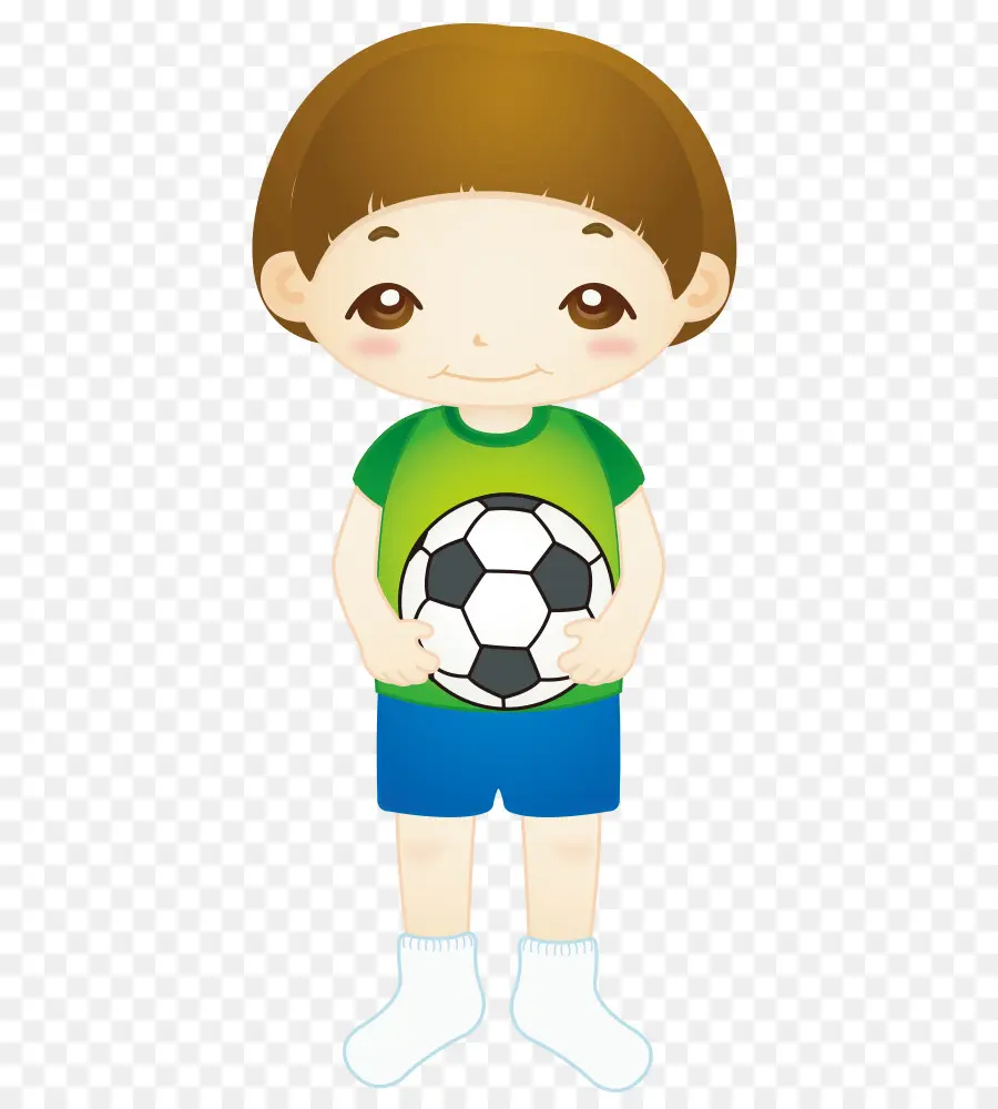 Niño Con Balón De Fútbol，Deportes PNG