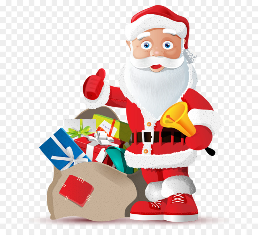 Santa Claus，Regalo PNG