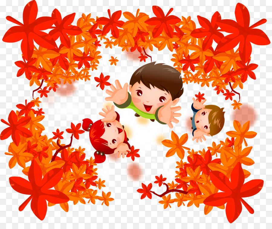 Niños Con Flores，Niños PNG