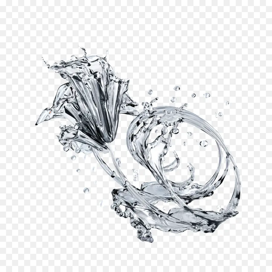 Salpicaduras De Agua，Chapoteo PNG