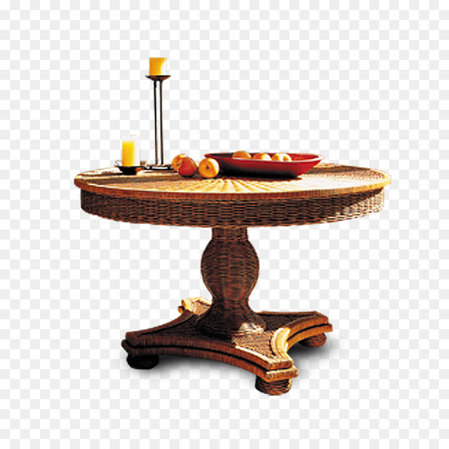 Mesa Redonda，De Madera PNG