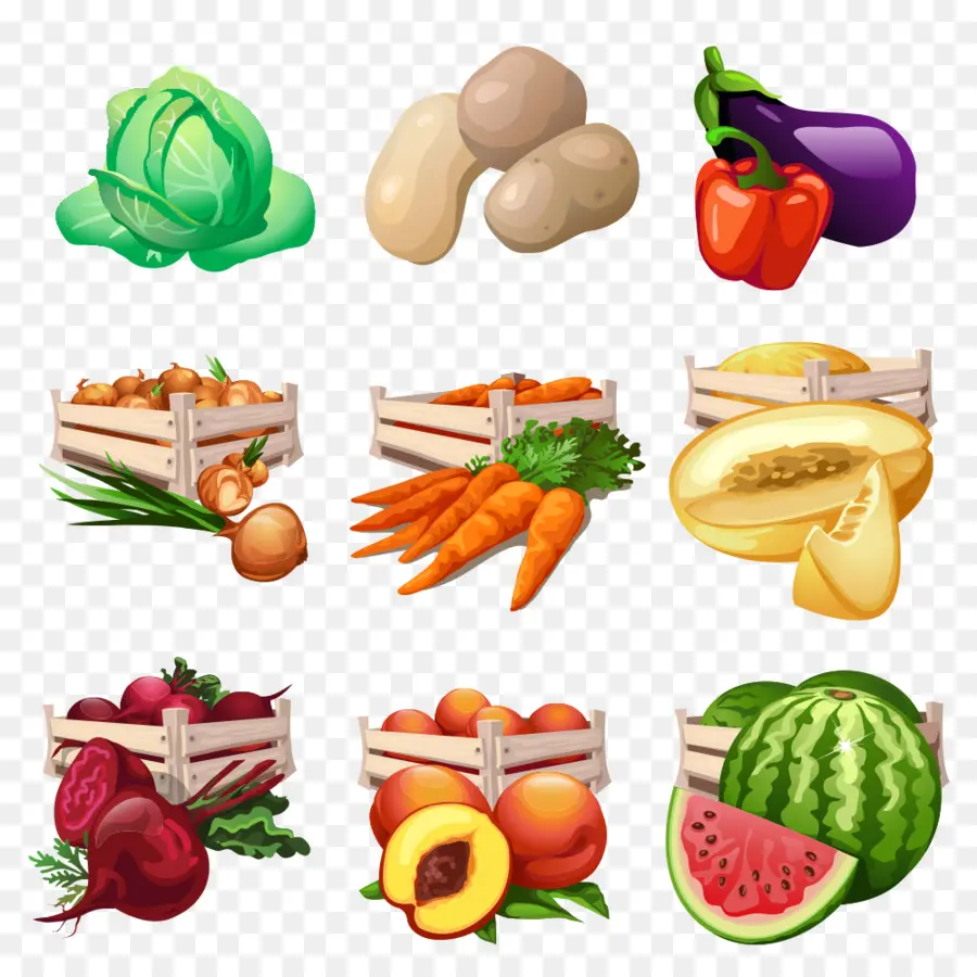 Vegetal，La Fruta PNG