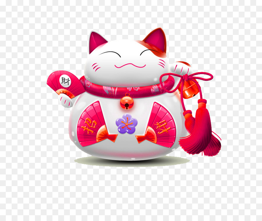 Gato Chino De La Suerte，Píxel PNG