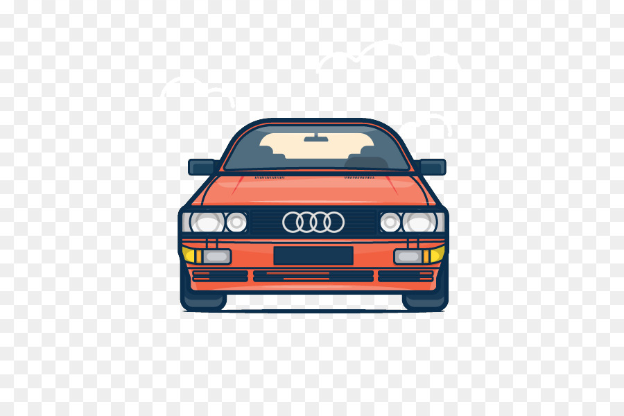 Audi Rojo，Vehículo PNG