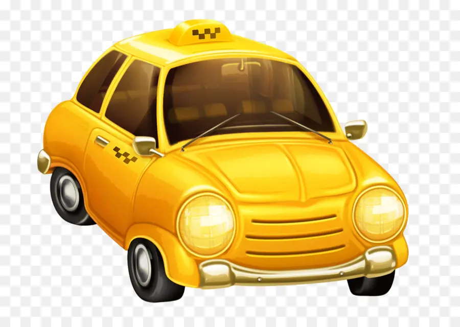 Coche Antiguo Amarillo，Automóvil PNG