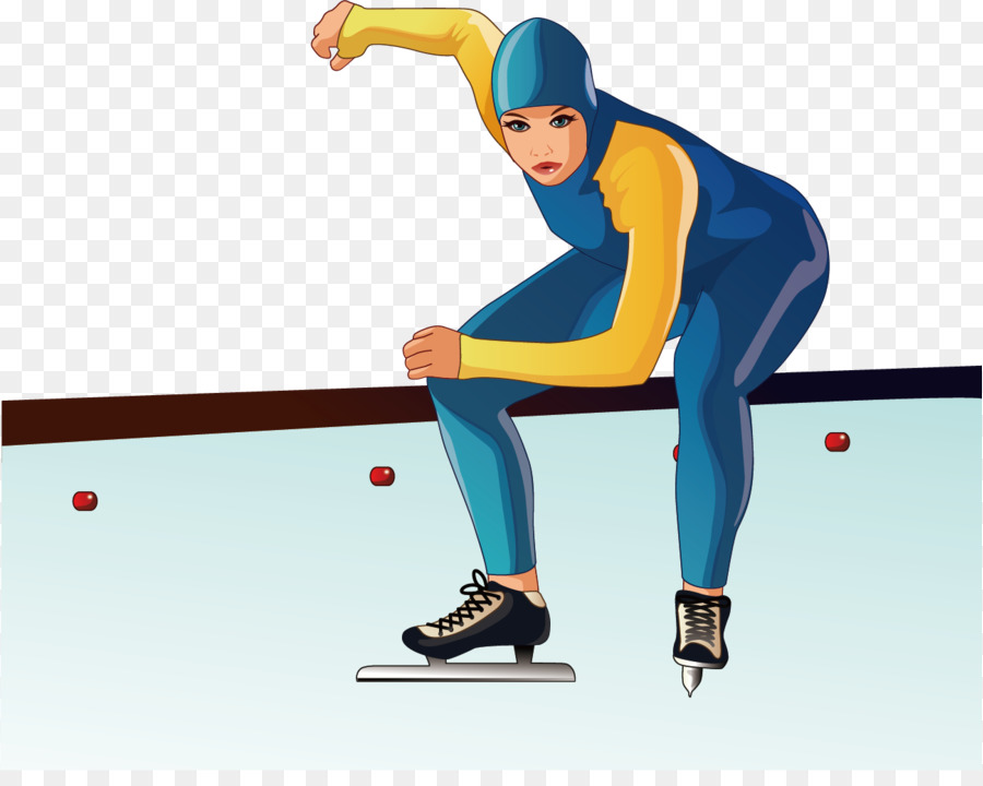 Patinaje De Velocidad，Hielo PNG