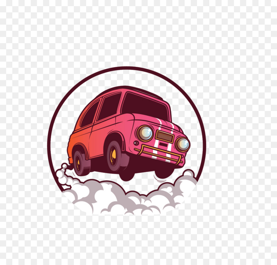 Coche De Dibujos Animados，Lindo PNG