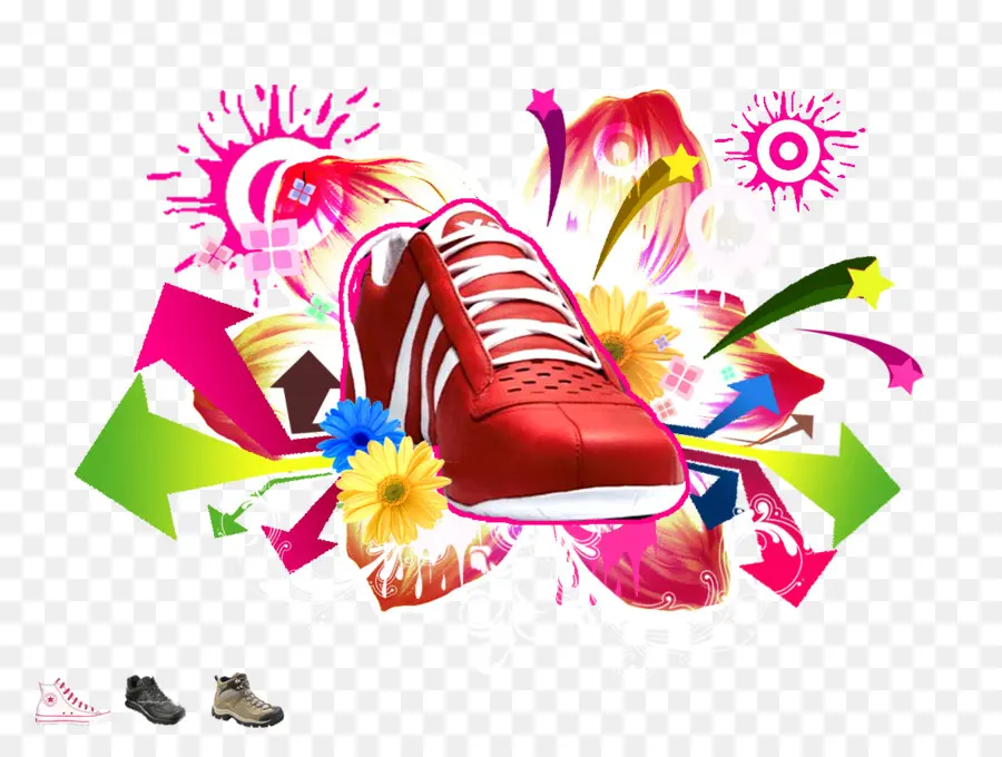 Zapatillas De Deporte，Diseño Gráfico PNG