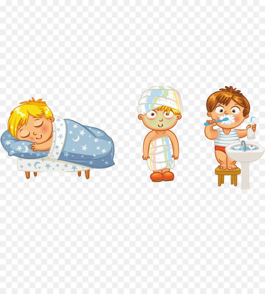 Niños，Durmiendo PNG