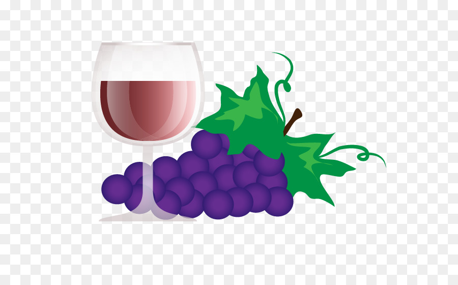 Vino Y Uvas，Vaso PNG