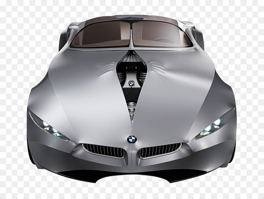 Coche Futurista，Plata PNG