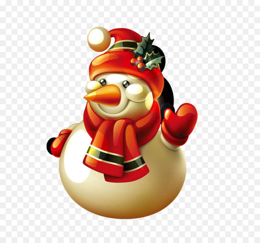 Papá Noel Y Muñeco De Nieve，Navidad PNG