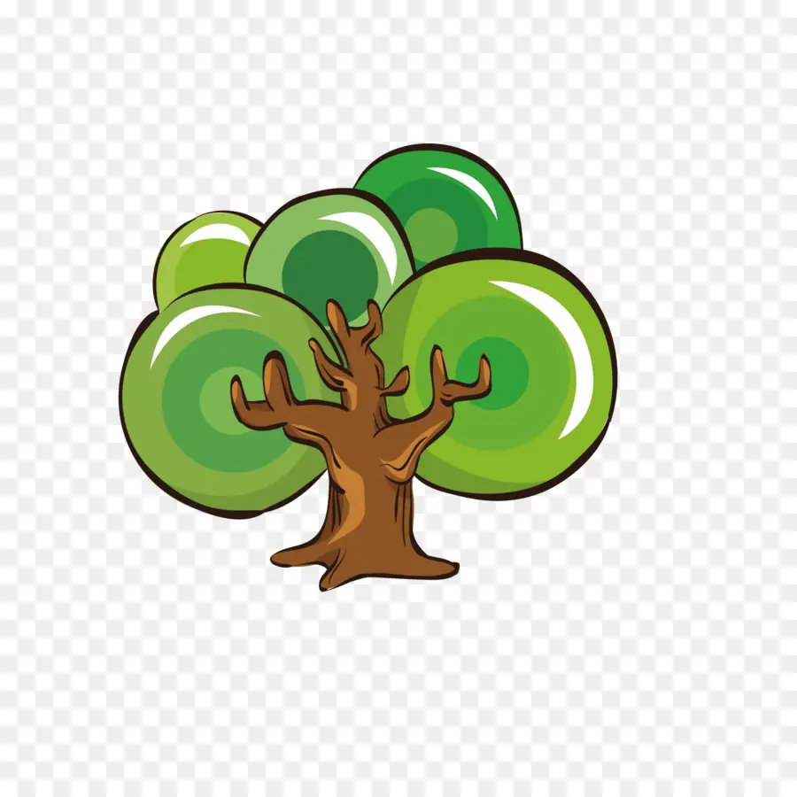 árbol，De Dibujos Animados PNG