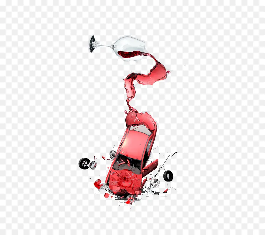 Accidente Automovilístico，Vino PNG