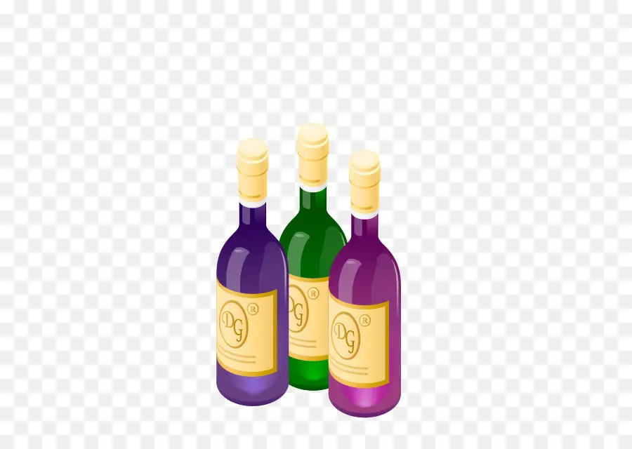 Botellas De Vino，Botellas PNG