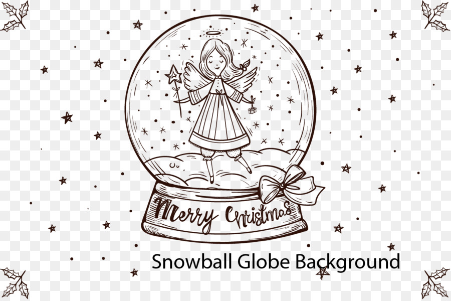 Globo De Nieve，Navidad PNG