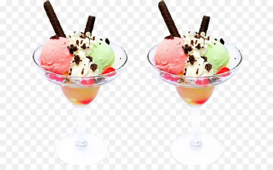 Helado De Helado，Postre PNG