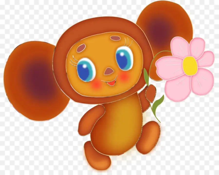 Personaje De Dibujos Animados，Flor PNG