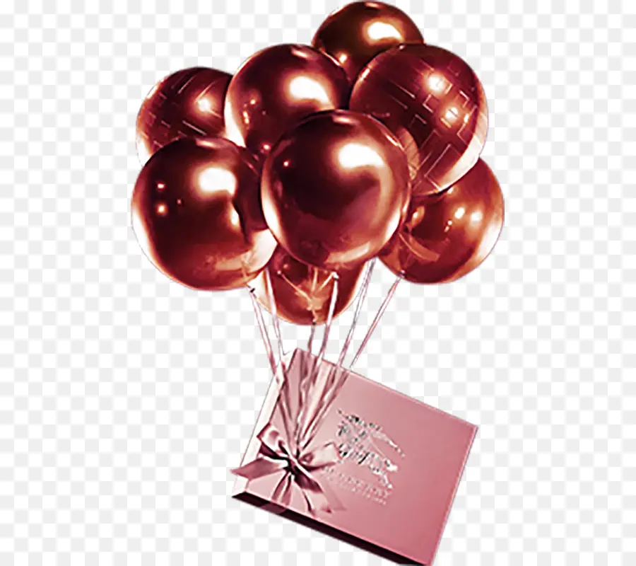 Globos，Caja De Regalo PNG