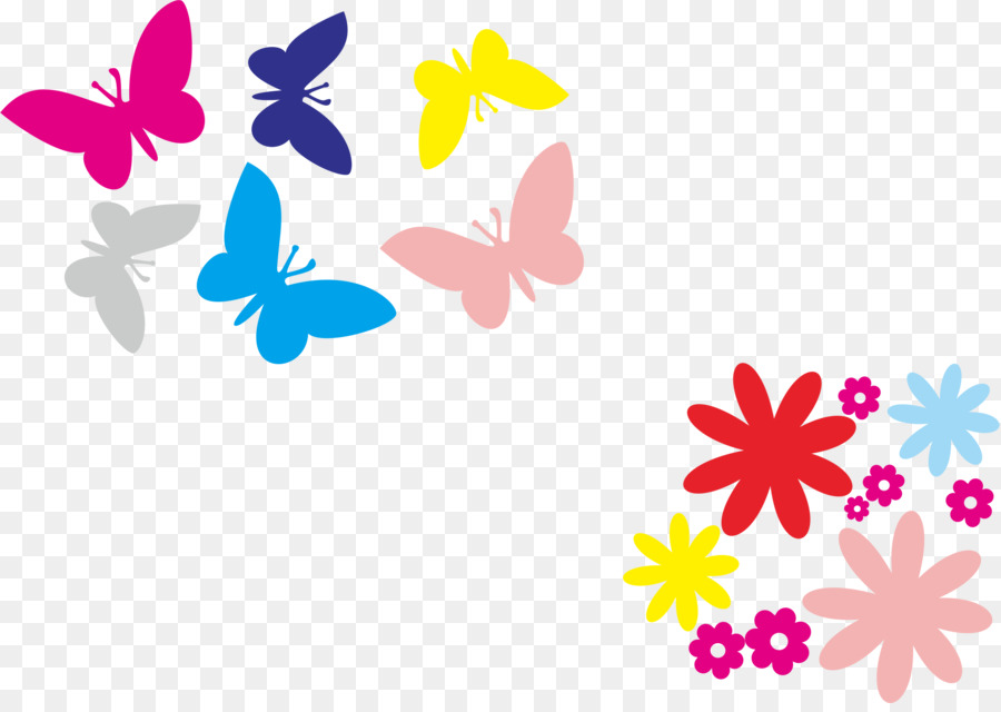 Mariposas Coloridas，Insectos PNG