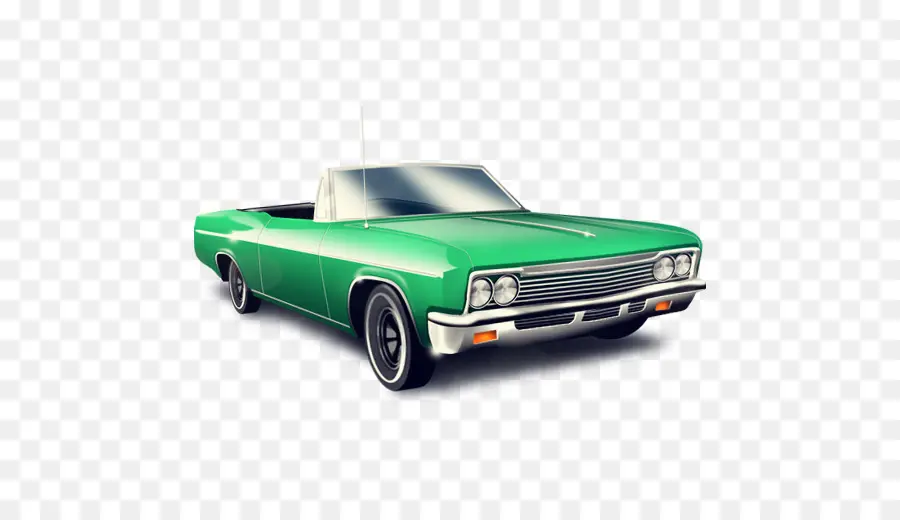 Coche Verde，Automóvil PNG