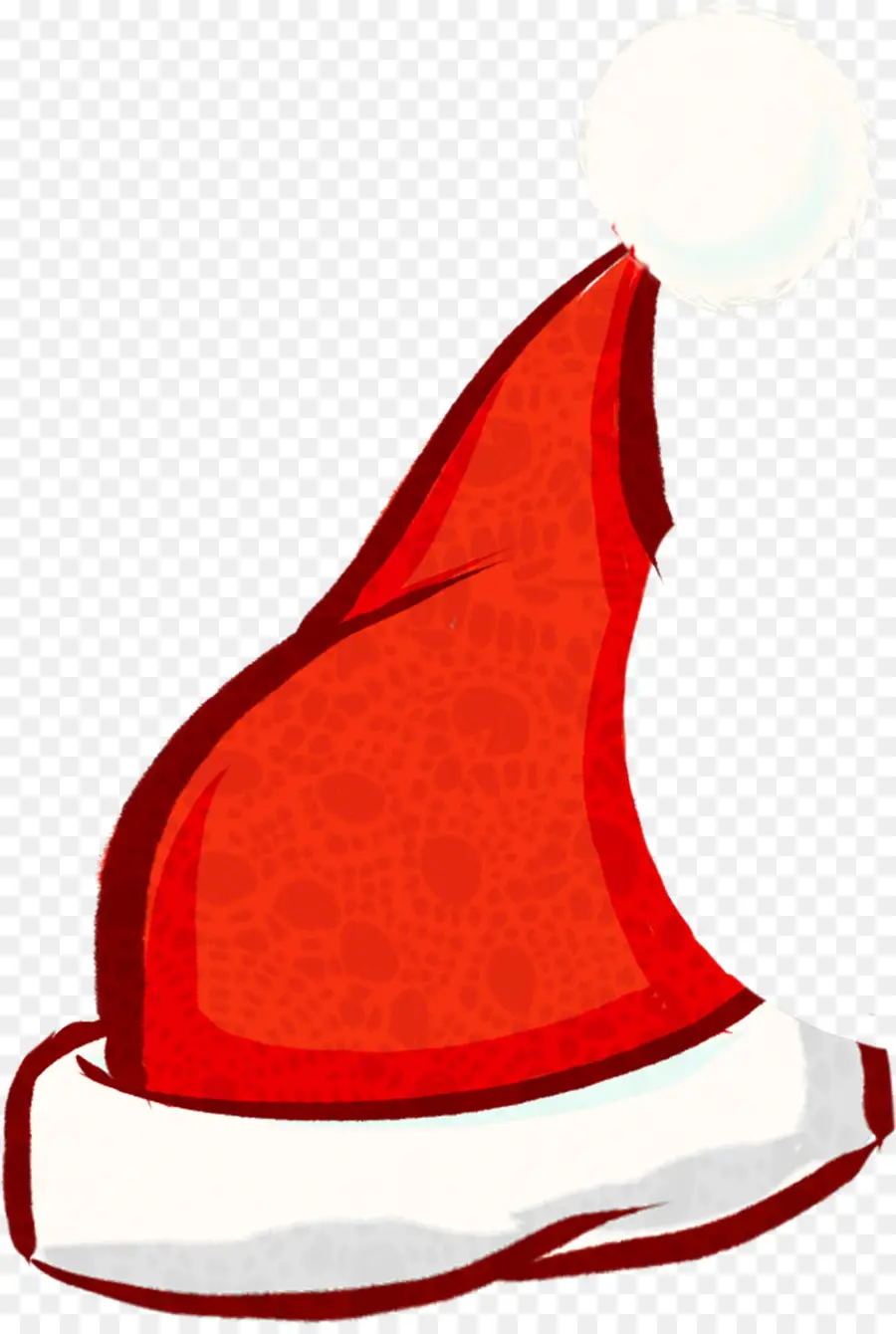 Gorro De Papá Noel，Rojo PNG