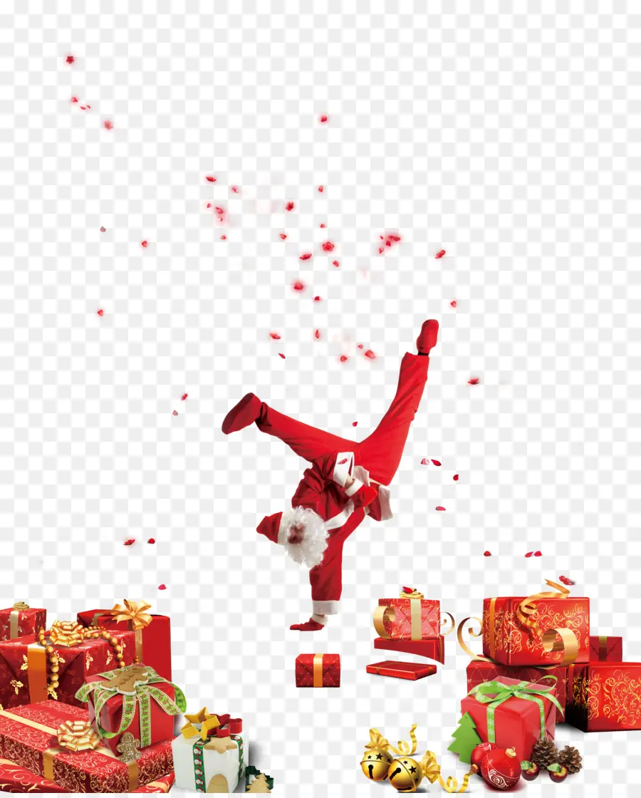 Santa Claus，Breakdance PNG