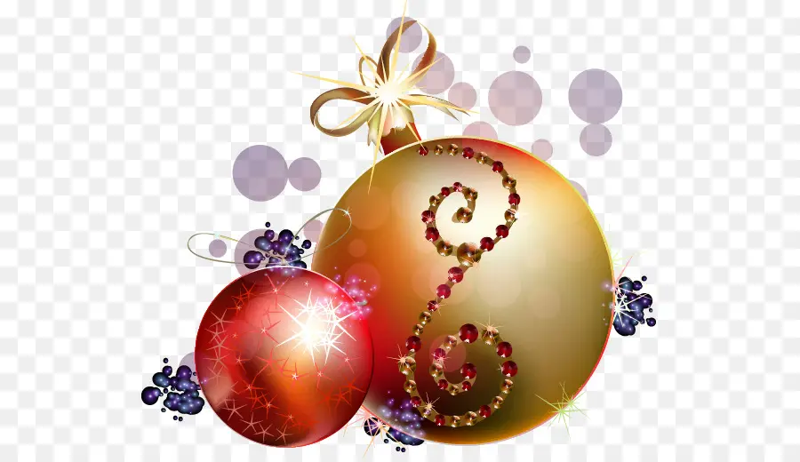 Adornos Navideños，Oro PNG