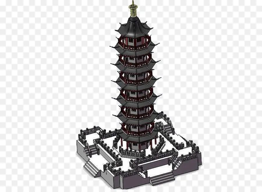 Pagoda，Templo PNG