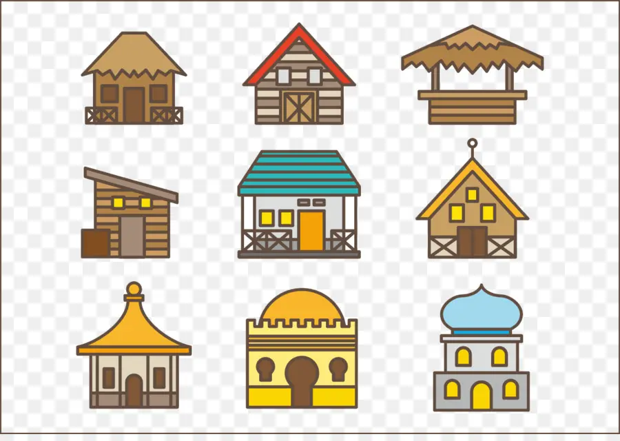 Casas，Diferentes Estilos PNG