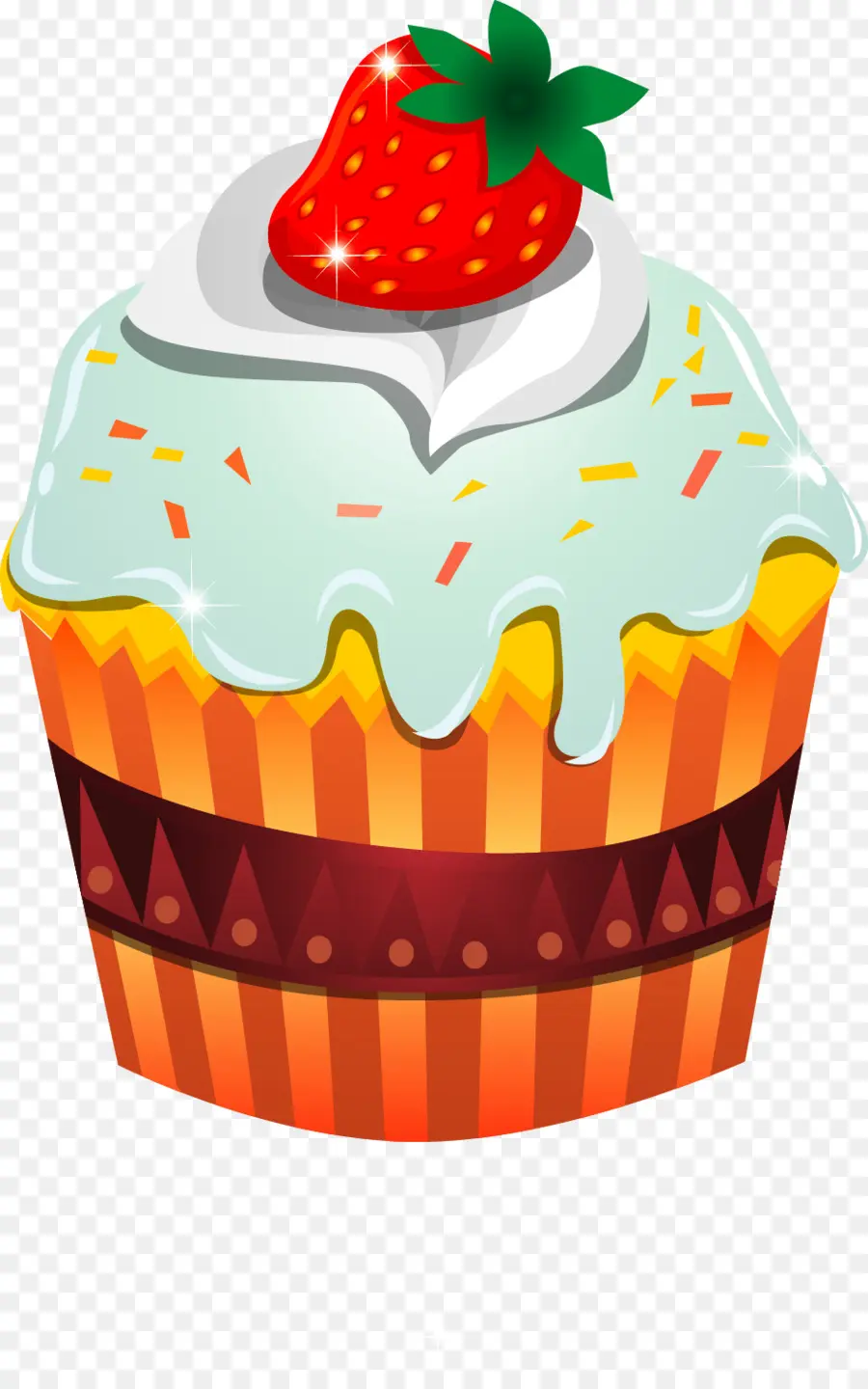 Cupcake，Pastel De Cumpleaños PNG