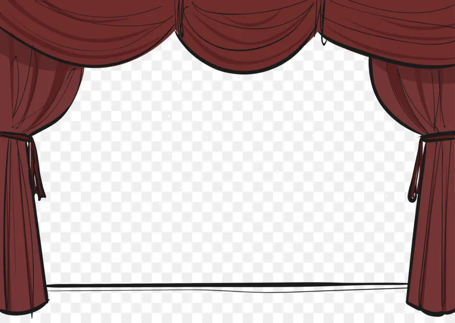 Escenario De Teatro，Cortinas PNG