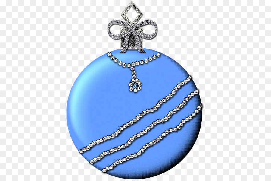 Adorno De Navidad，Azul PNG