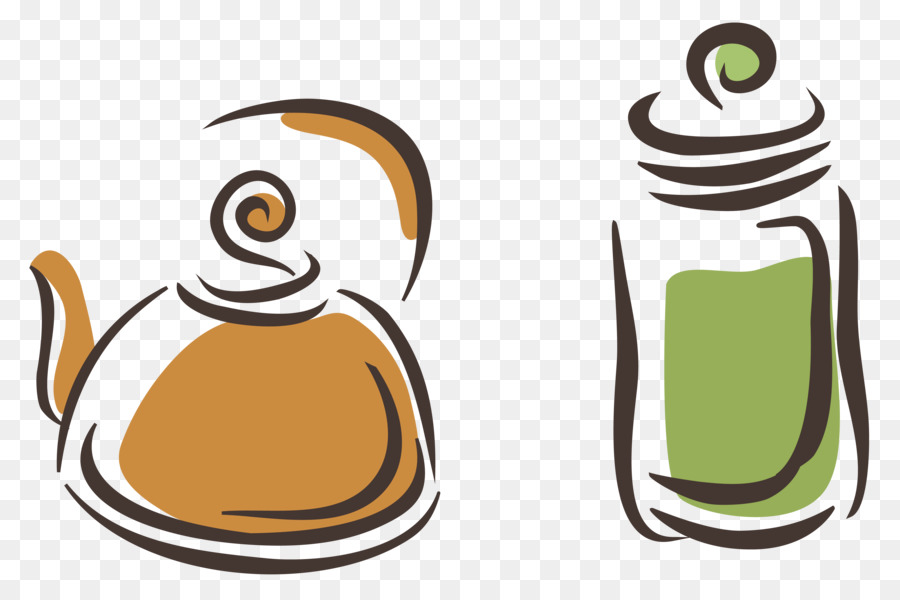 Té，Teaware PNG