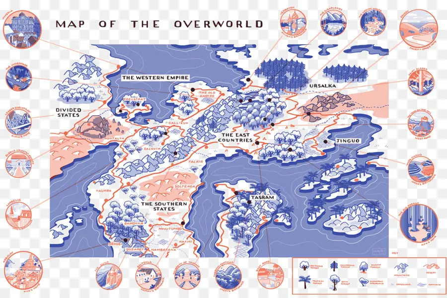 Mapa De Fantasía，Ficción PNG