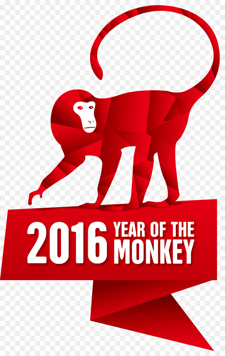 Mono，Año Nuevo Chino PNG