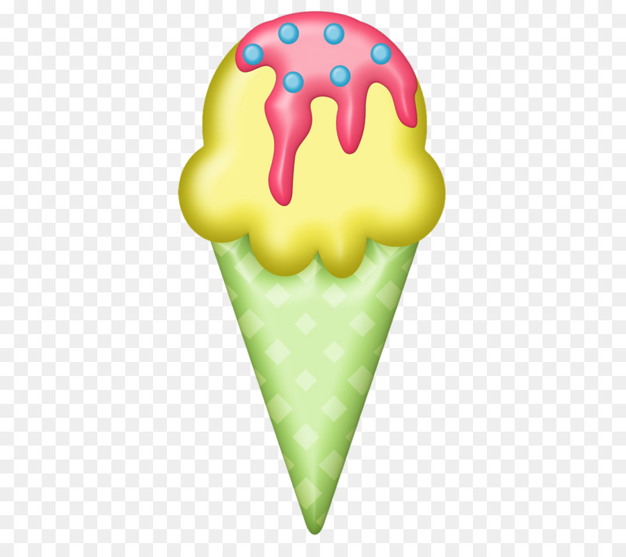 Cono De Helado，Postre PNG