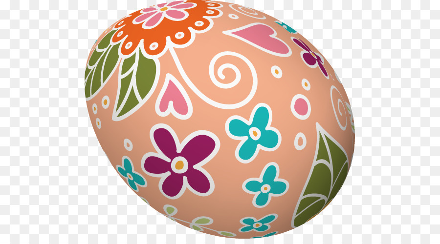 Huevo De Pascua Rojo，Decorado PNG